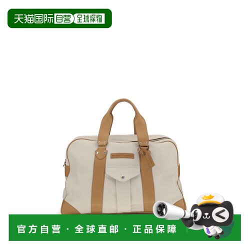 自营Brunello Cucinelli Calf Leather Bos Taurus Luggage And M