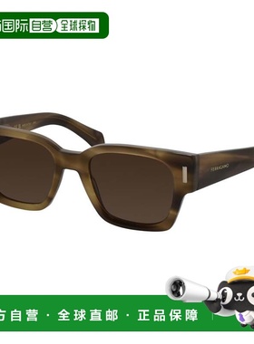 自营Salvatore Ferragamo  SF 2010S 319 52mm Mens Square Sungl