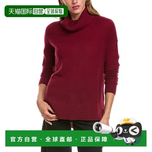 Cashmere red Cowl Sweater 美国奥莱直 Tunic 自营philosophy
