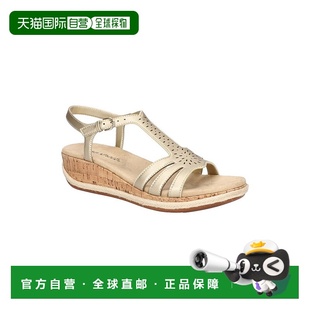 street 女士 凉鞋 1h可退 百搭 easy 坡跟草编外穿 高 美国直邮