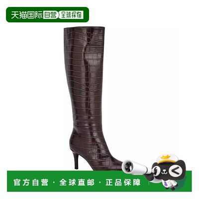 1h可退 【美国直邮】GUESS 女士 Wayla 高筒尖头正装靴 时尚百搭