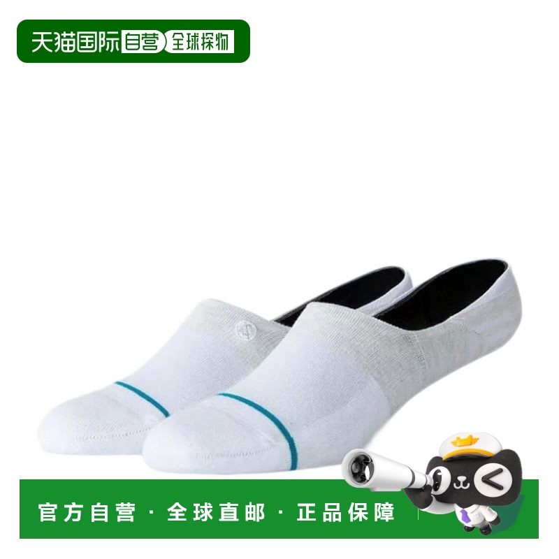 1h可退 【美国直邮】Stance Stance Gamut 2 No Show 白色袜子 M1
