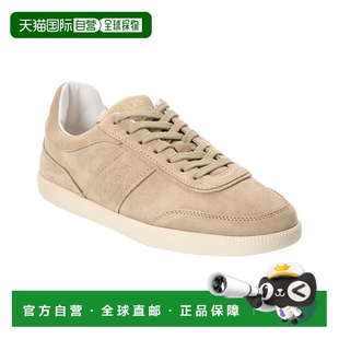 自营tod'sTOD的绒面运动鞋-米色 美国奥莱直发
