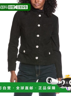 自营Walter Baker Lolita Suede Jacket - black 美国奥莱直发