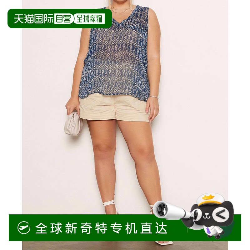 自营 tart collectionsWaverly Plus无袖上衣，采用Ombre钻石-Omb