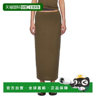 Studios Acne 艾克妮 女士 AF05 1h可退 棕色半身裙 香港直邮潮奢