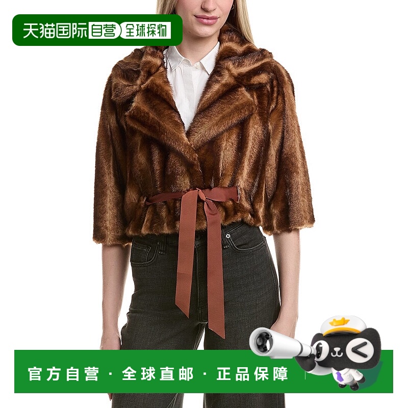 自营Sara Campbell Ribbon Jacket - brown 美国奥莱直发