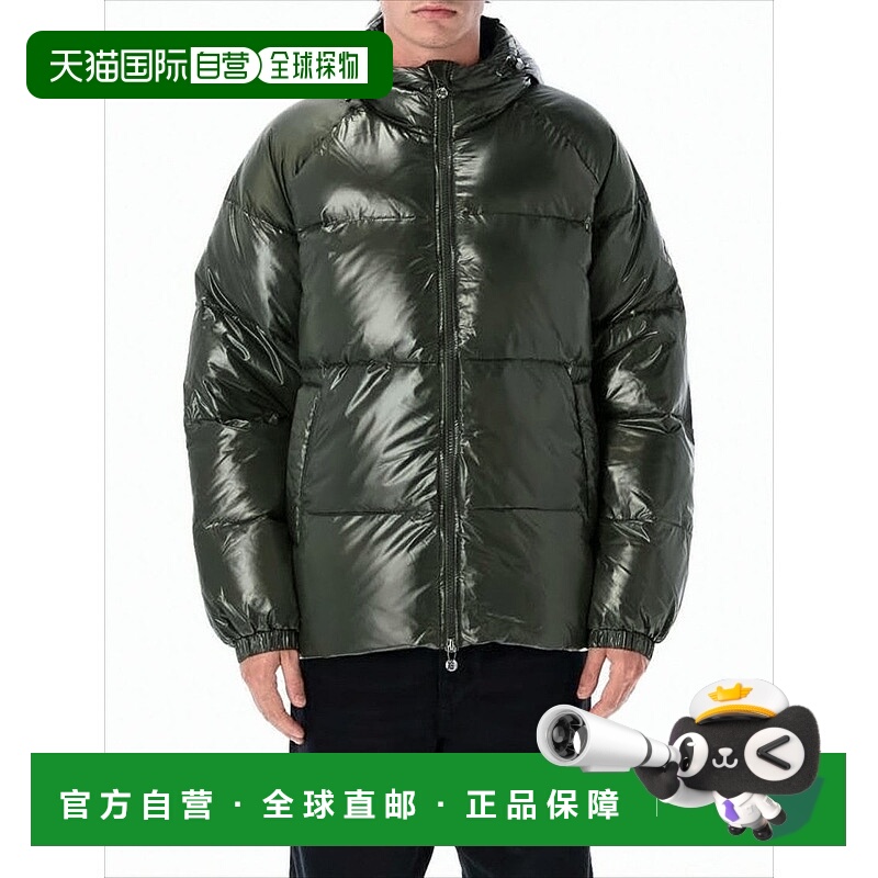 自营pyrenex大码合身绗缝羽绒服-白色 美国奥莱直发