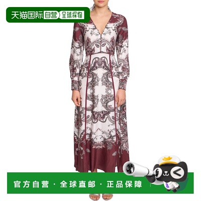 自营Marchesa Garden of Eve Midi连衣裙-多色 美国奥莱直发