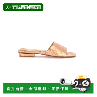 自营 articles of society玫瑰金女式帕尔马皮凉鞋-玫瑰金 美国奥