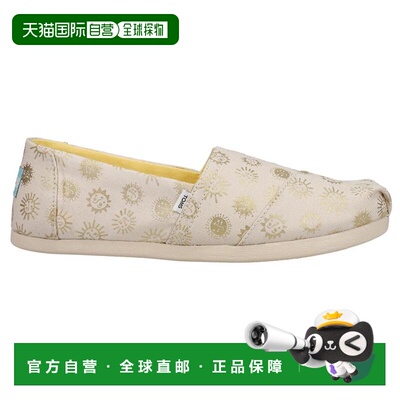 1h可退 【美国直邮】toms 女士 时尚休闲鞋一脚蹬布鞋平底鞋