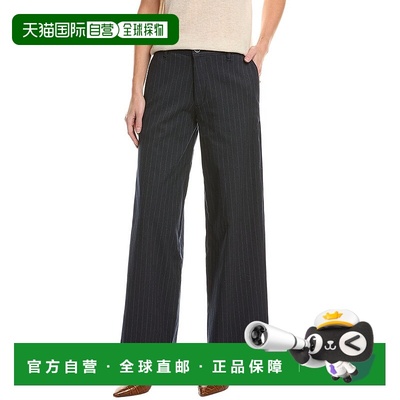 自营DL1961 Zoie Trouser - gray 美国奥莱直发休闲裤阔腿裤