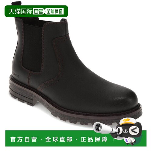 自营Dockers Mens Truman Stain Defender坚固的靴子-黑色 美国奥