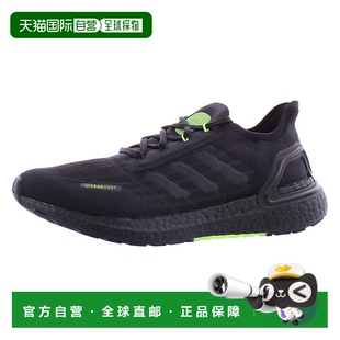 简约平底低帮户外女鞋 黑色经典 运动鞋 Adidas阿迪达斯男女同款