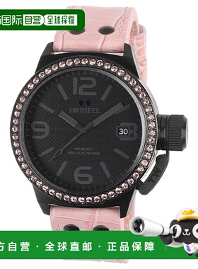 自营TW Steel Women's Canteen Black Dial Watch - black 美国奥