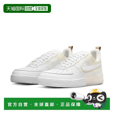 自营Men's Nike Air Force 1 React DH7615-100 Sneakers Coconut