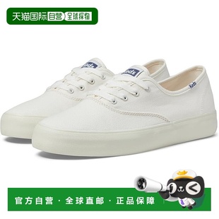 White Lace Canvas Women Sneaker Champion 自营Keds