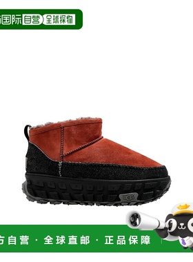 自营UGG Venture Daze迷你红碧玉/黑1158200-RJS男式-棕色 美国奥