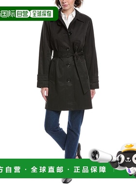 自营Sam Edelman风衣-黑色 美国奥莱直发