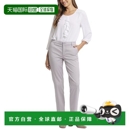 自营NYDJ Sadie Pearl Grey Slim Jean - grey 美国奥莱直发