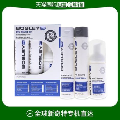 美国直邮Bosley护发剂修护受损发质发梢补充营养改善干燥300ml