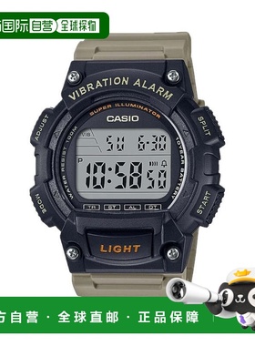 自营Casio Men's Black Shock-Resistant Digital Sport Watch wi