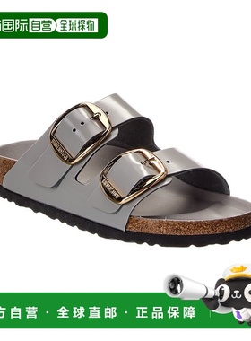 自营Birkenstock Arizona Big Buckle Narrow Leather Sandal - g