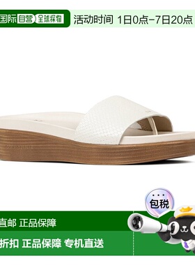 自营Donald Pliner Fiji Leather Footbed Sandal - white 美国奥