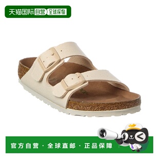 Logo Rivet Arizona 美 Sandal white Canvas 自营Birkenstock