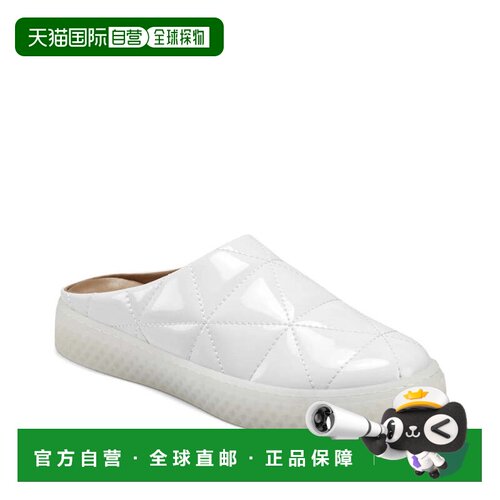 自营Aerosoles Ella Mule女士白色绗缝舒适拖鞋RHS9336-白色 美国