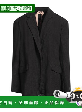 1h可退 【美国直邮】n°21 女士 休闲西装亚麻外套