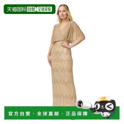 1h可退 【美国直邮】adrianna papell 女士 连衣裙