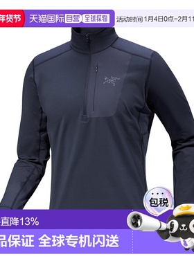 加拿大直邮Arc'teryx始祖鸟 Rho LT Zip Neck男性能基础层