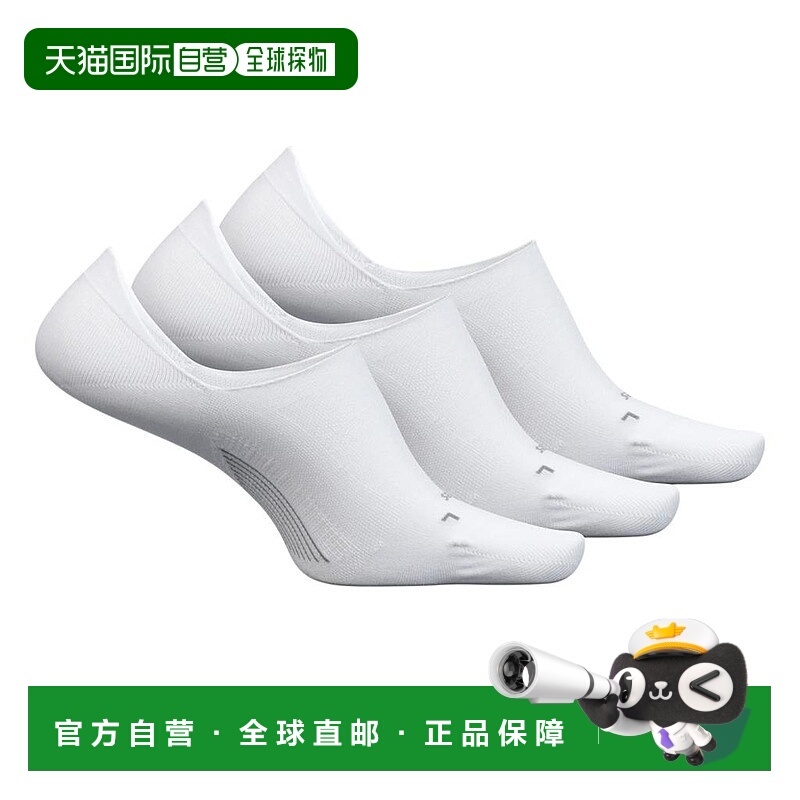 1h可退 【美国直邮】Feetures|Elite Invisible 3 对装袜子