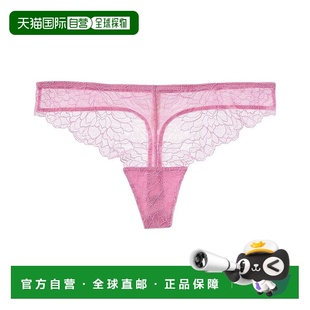 gossamerOnGossamer pink Luxe Thong 美国奥莱直 Lace 自营on