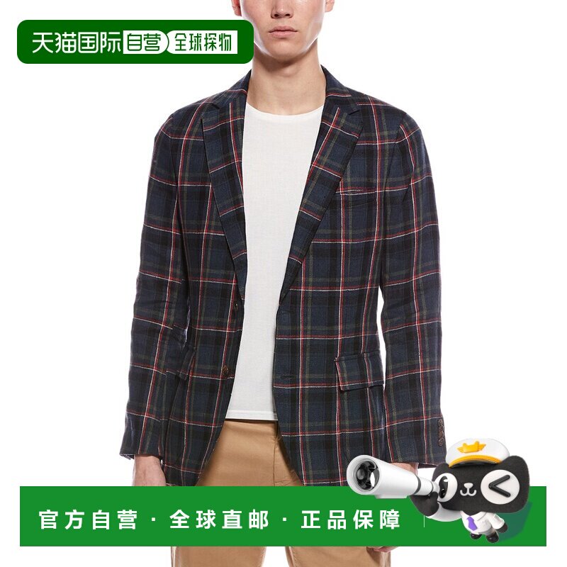 自营J.McLaughlin McCown Jacket - green 美国奥莱直发外套男装