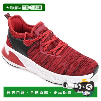 自营 Vance Co. Gibbs 针织运动休闲运动鞋 - 红色 美国奥莱直发