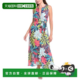 蓝色 Camuto遮盖连衣裙 美国奥莱直发性感 Vince 自营