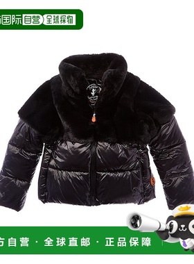 自营Save The Duck Callie Puffer Coat - black 美国奥莱直发