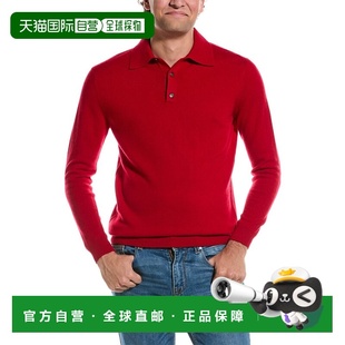 自营forteforteForte Polo Cashmere Sweater - red 美国奥莱直发