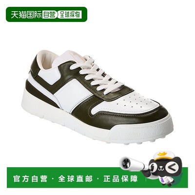 自营 tod'sTOD皮革运动鞋-绿色 美国奥莱直发