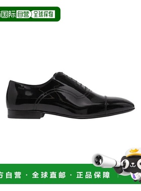 自营 Bally Payton 6238025 Men's Black Calf Patent Leather Ox