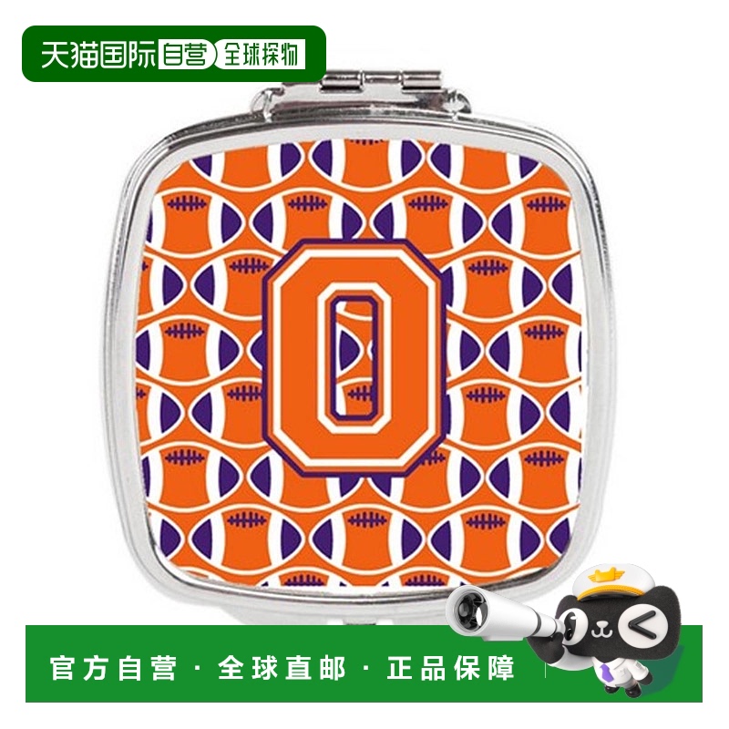 自营 Carolines Treasures CJ1072-OSCM 字母 O 足球橙,正品