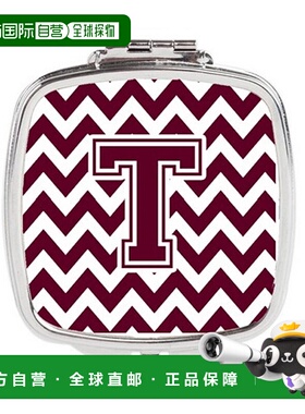 自营Carolines Treasures CJ1051-TSCM Letter T Chevron Ma正品