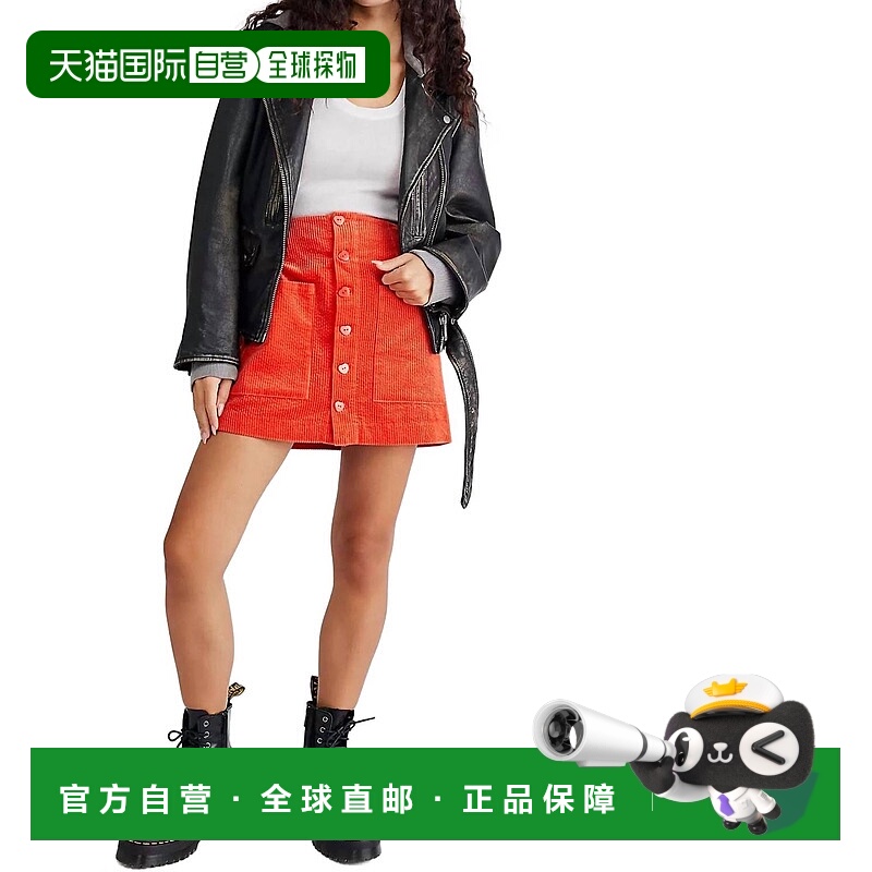 自营rolla'sFrancoise绳裙亮橙色-亮橙色 美国奥莱直发