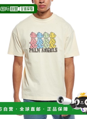 自营Palm Angels Crossroads Bears T-Shirt - white 美国奥莱直