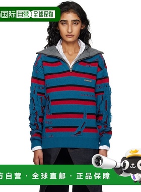 1h可退 香港直邮潮奢 Andersson Bell 女士 蓝色 & 红色 Stripe J