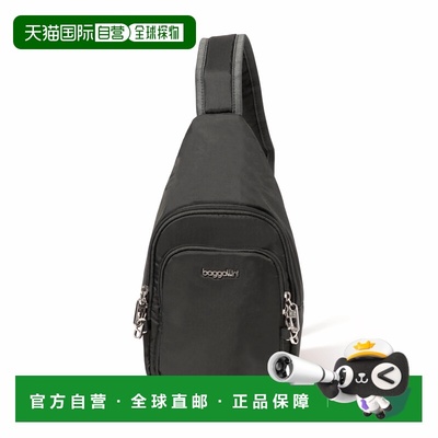 自营baggallini Women's Securtex Anti-Theft Daytripper Sling