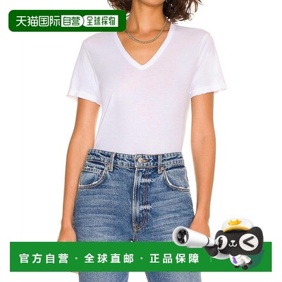 自营cotton citizenStandard V-Neck Tee In White - white 美国