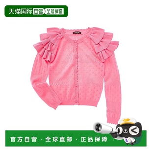 Carter purple Knitted Cardigan 美国奥 Pointelle 自营Imoga